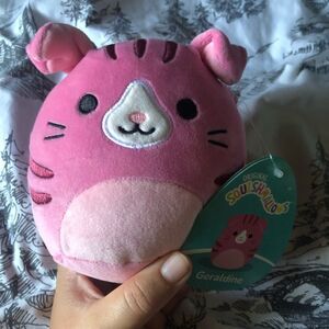 5/$15 • ➿ Squishmallows | 5” Geraldine the Pink Scottish Fold Cat